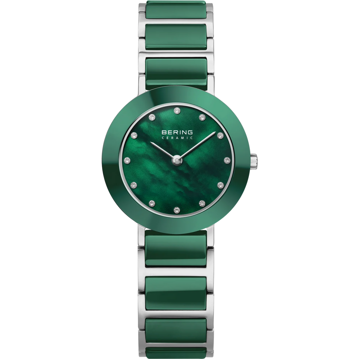 Demi Ceramica Diamante Verde Orologio