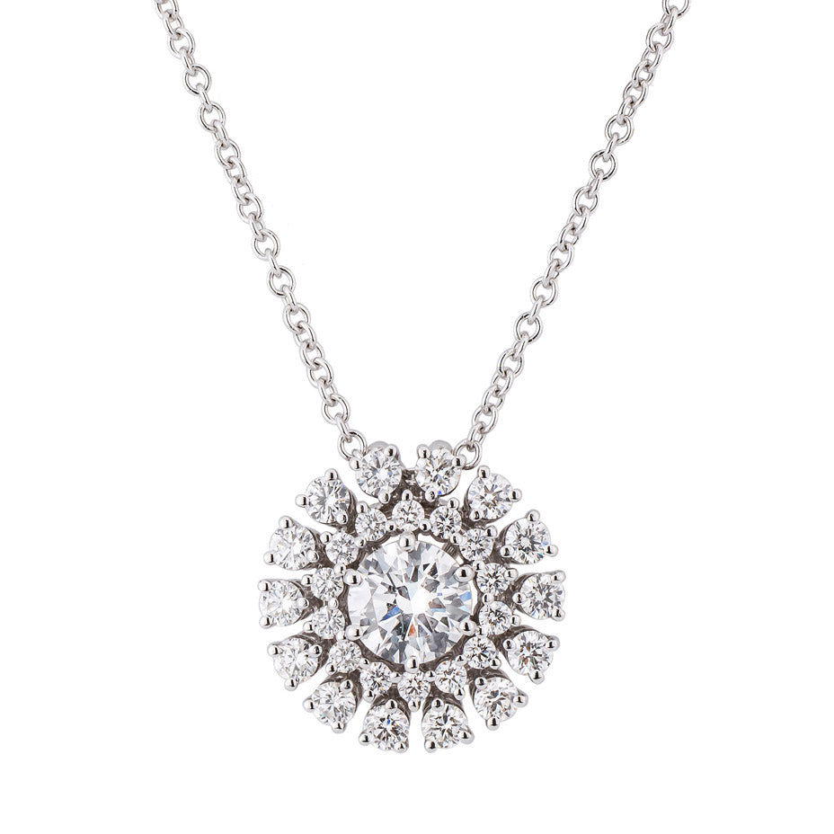 GIROCOLLO VALENTINA IN ORO BIANCO E DIAMANTI