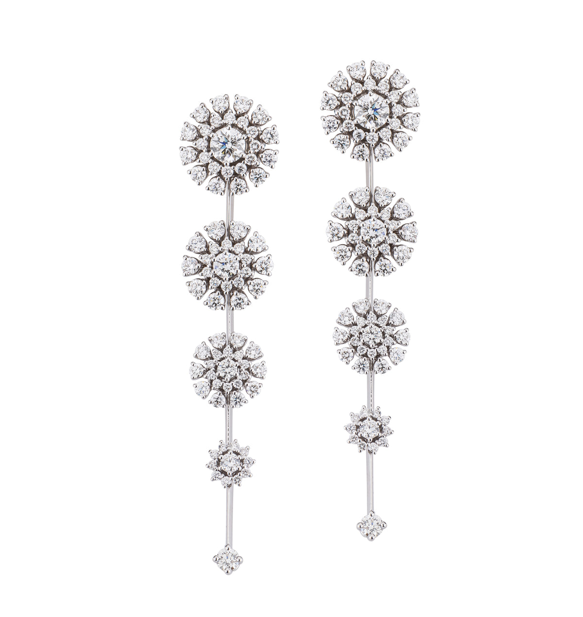 ORECCHINI VALENTINA IN ORO BIANCO E DIAMANTI