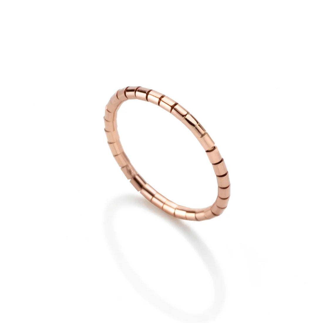 ANELLO CILYNDERS ORO ROSA