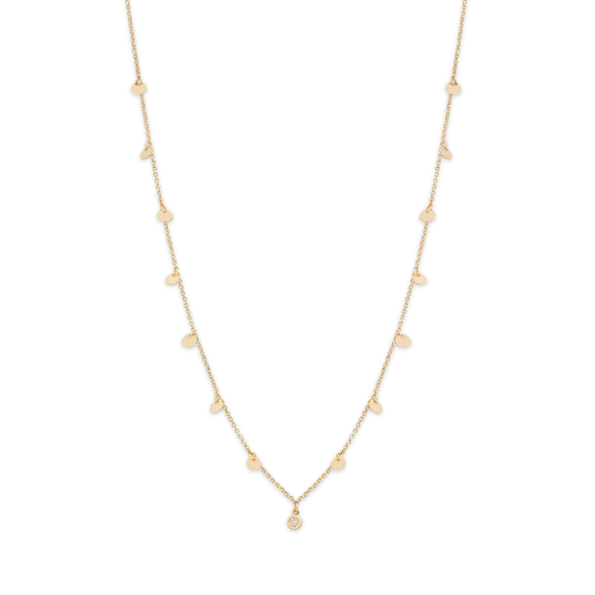 Bond Agnese Collana Collana Bond Agnese con diamante etico