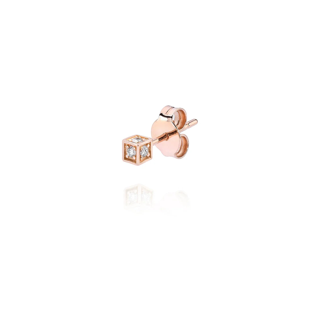 ORECCHINO PINK FULL DIAMONDS