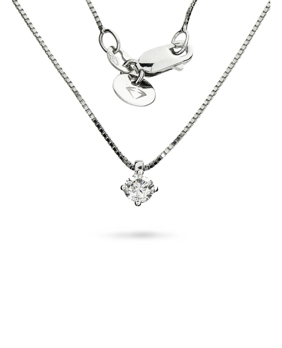 GIROCOLLO FLOWER DIAMANTE CT 0.40