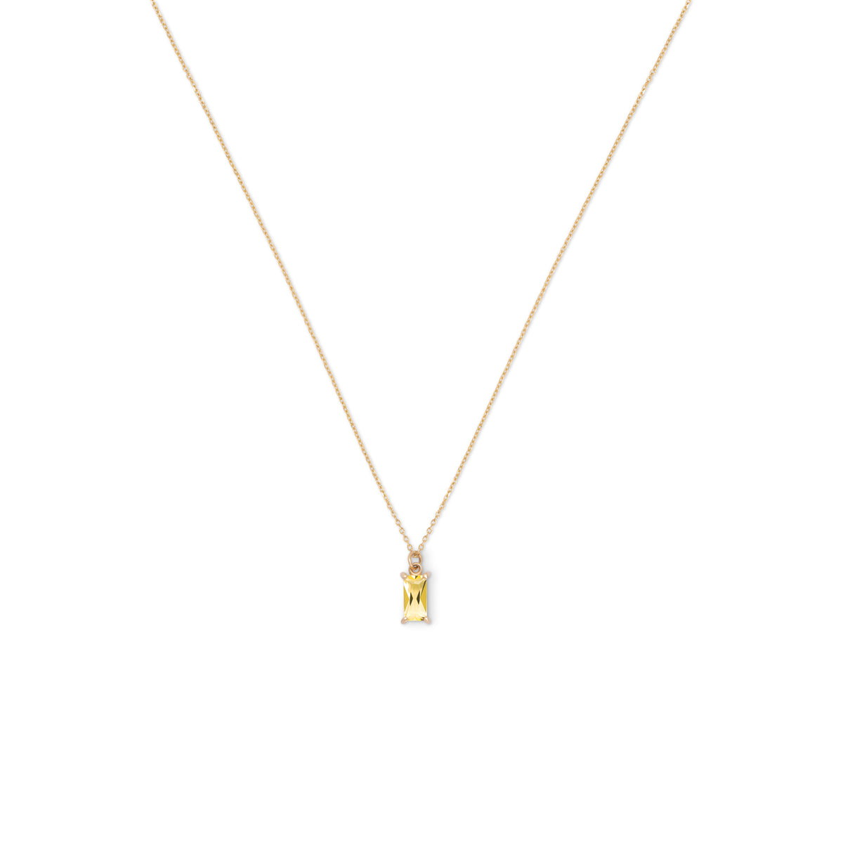 Glow Natural Color Stone Collana