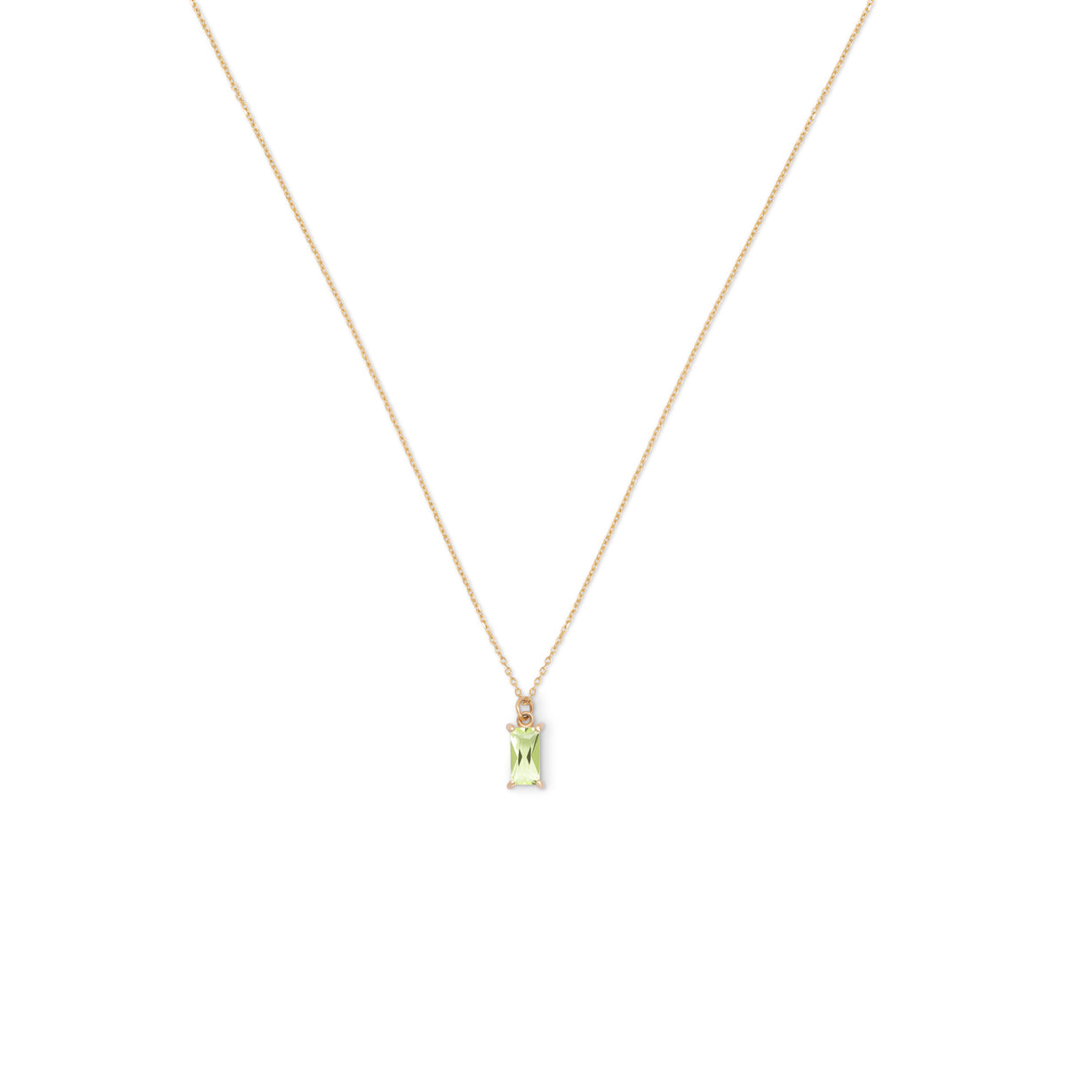 Glow Natural Color Stone Collana