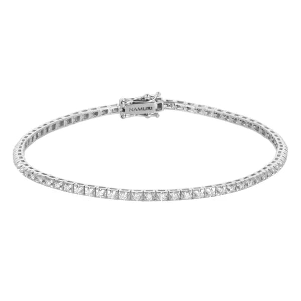 Bracciale Tennis Diva Donna Oro Bianco 18K E Diamanti ct 4.00