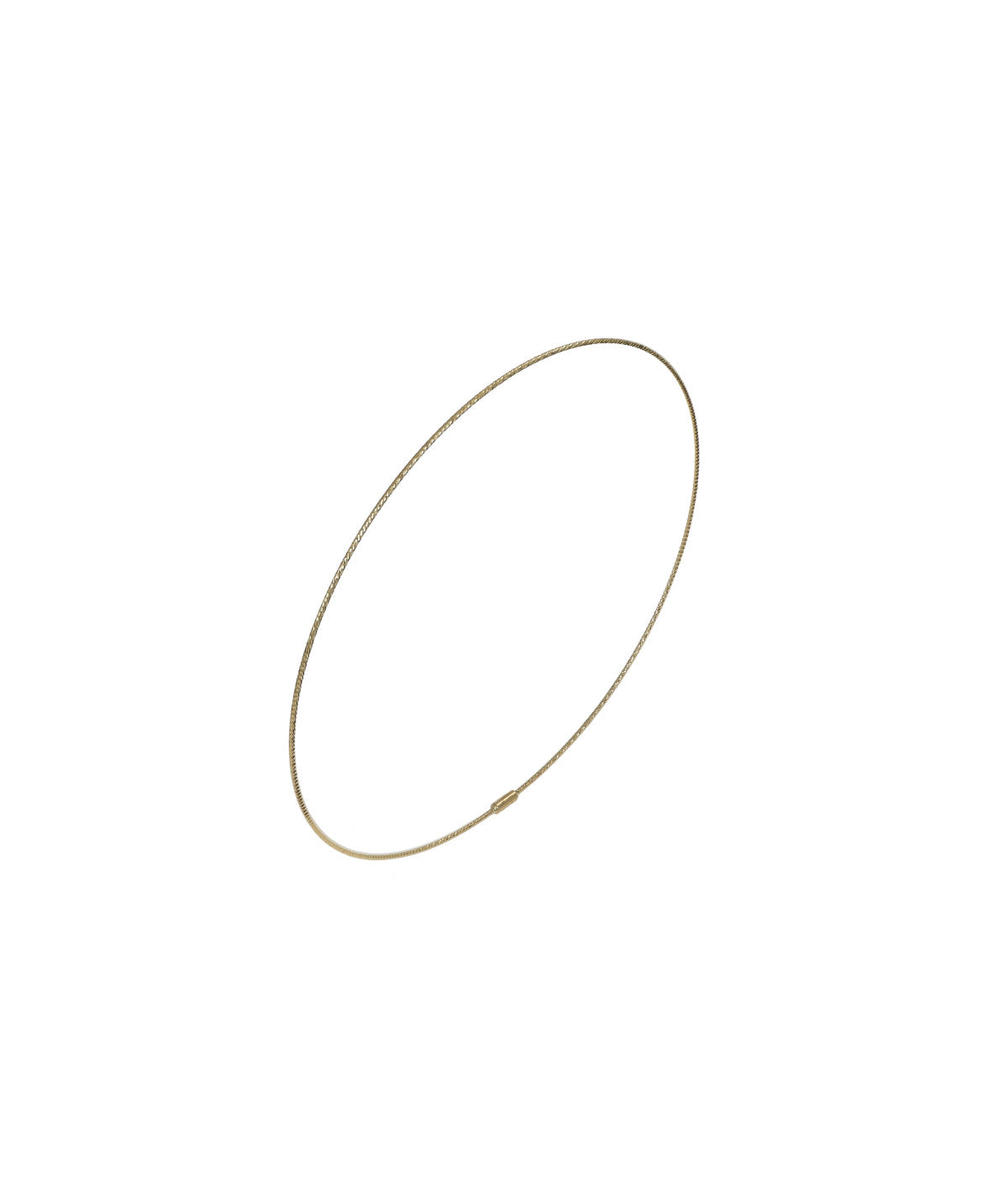 BRACCIALE A CERCHIO IN ORO ROSA