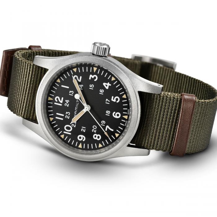 khaki field mechanical 38mm